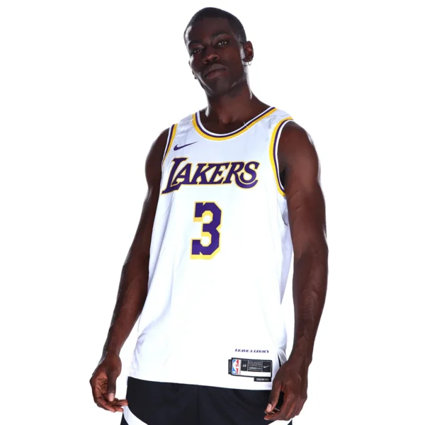 Nike Los Angeles Lakers NBA Men's White Basketball Jersey DN2081-101